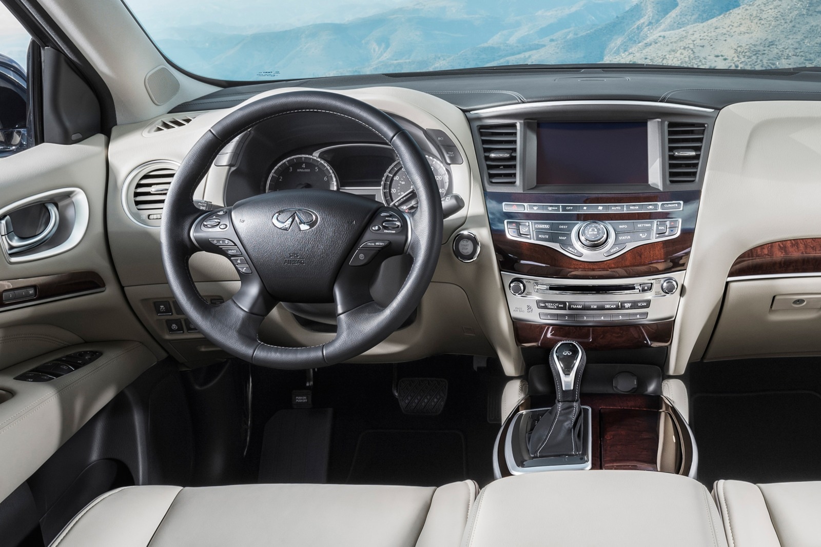 2017 Infiniti Qx60 interior SWD