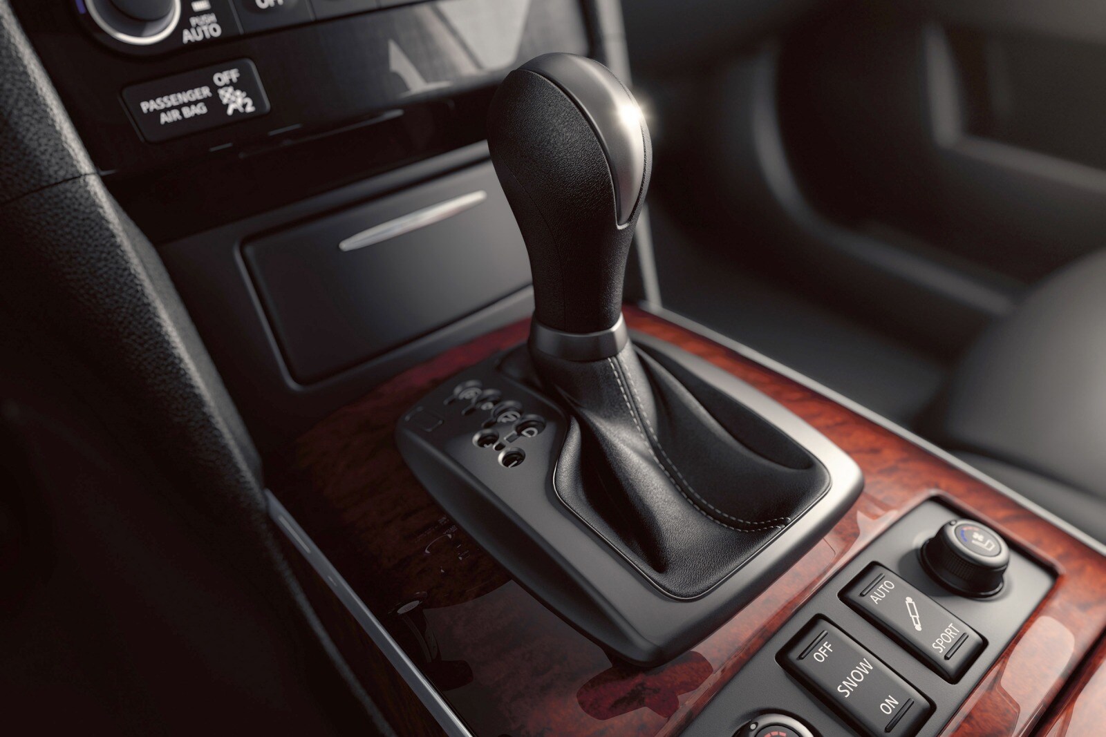 2017 INFINITI QX70 interior SHF