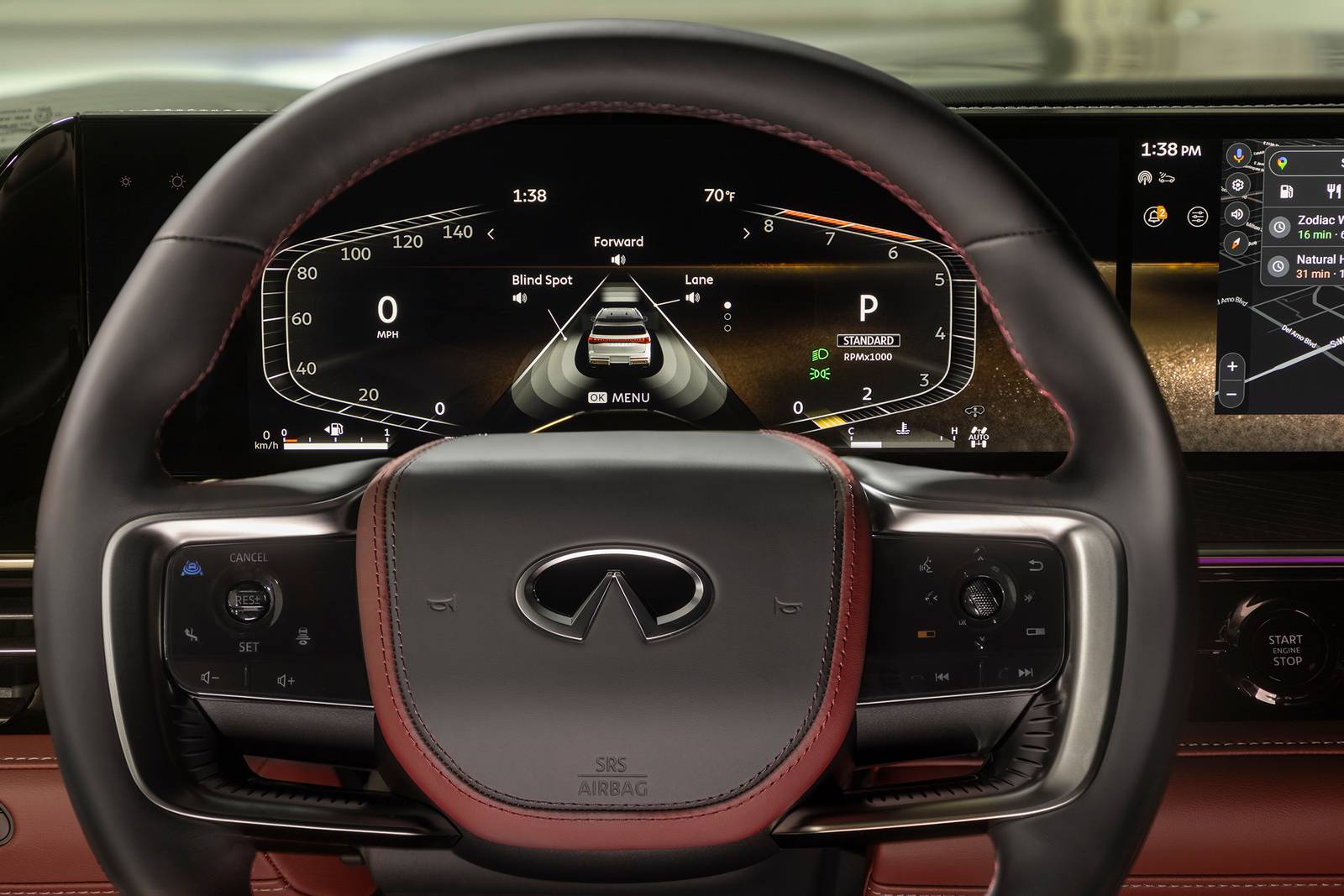 2025 Infiniti Qx80 interior G