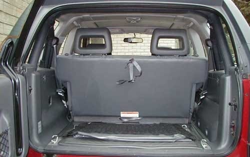 1998 Isuzu Amigo interior CARGO