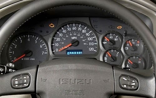 2003 Isuzu Ascender interior G