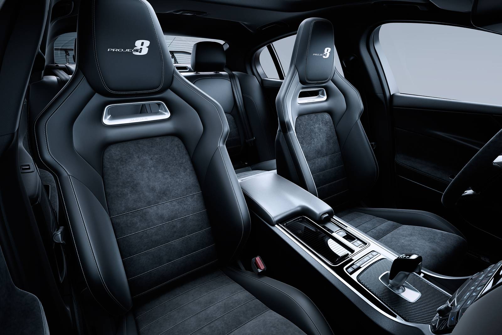 2019 Jaguar XE SV front safety DETAIL