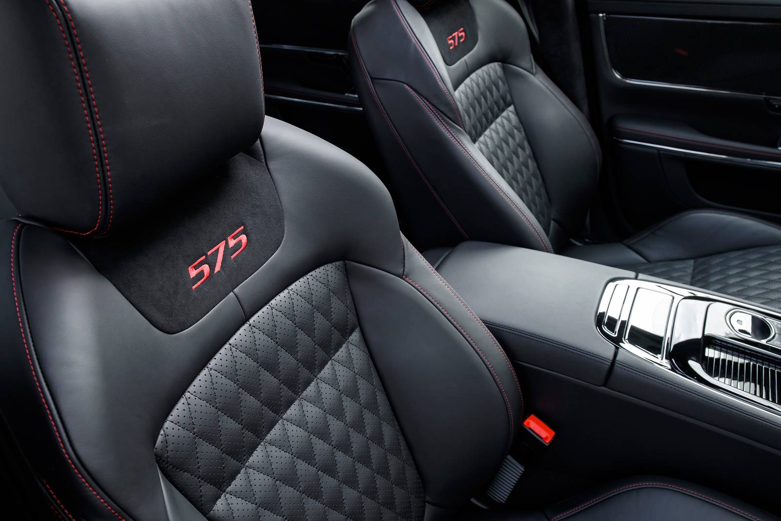 2018 Jaguar XJ front safety DETAIL