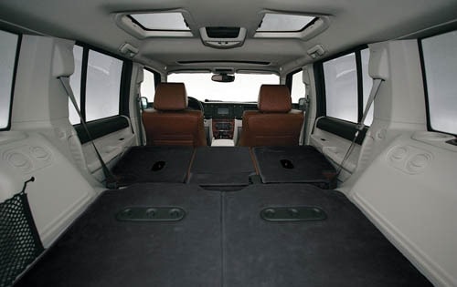 2007 Jeep Commander interior CARGO