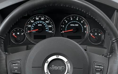 2008 Jeep Commander front safety G