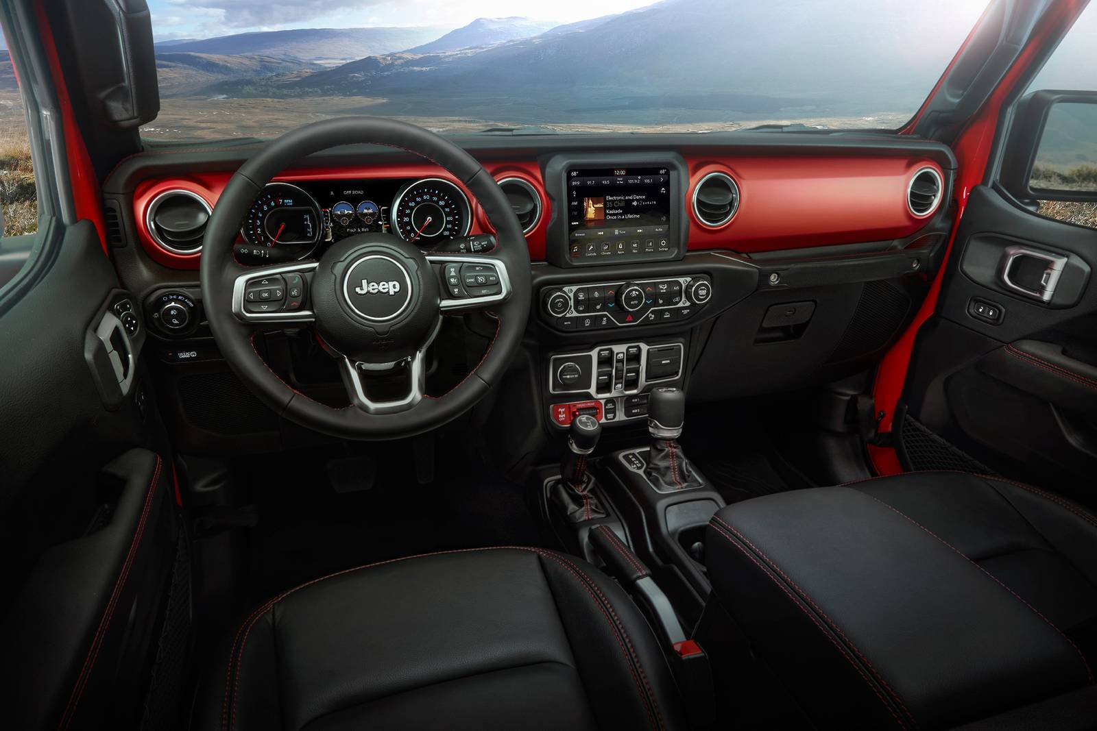 2022 Jeep Gladiator interior D