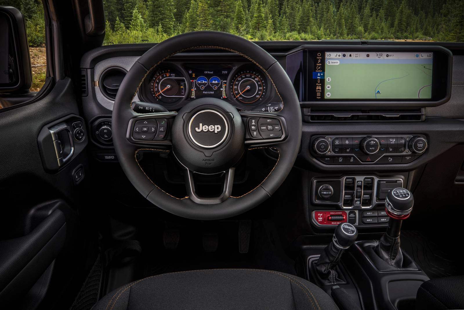 2024 Jeep Gladiator interior SWD
