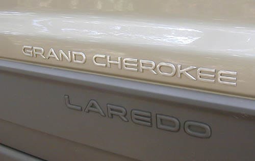 2000 Jeep Grand Cherokee exterior FBDG