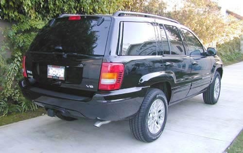 2002 Jeep Grand Cherokee interior CARGO