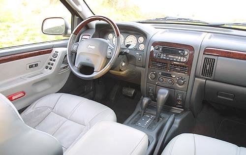 2002 Jeep Grand Cherokee interior I