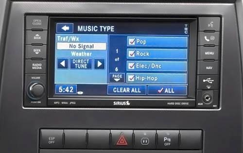 2008 Jeep Grand Cherokee interior CC