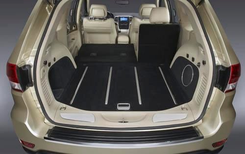 2012 Jeep Grand Cherokee interior CARGO