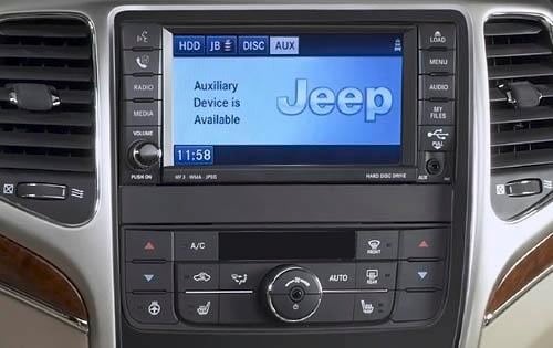 2012 Jeep Grand Cherokee interior CC