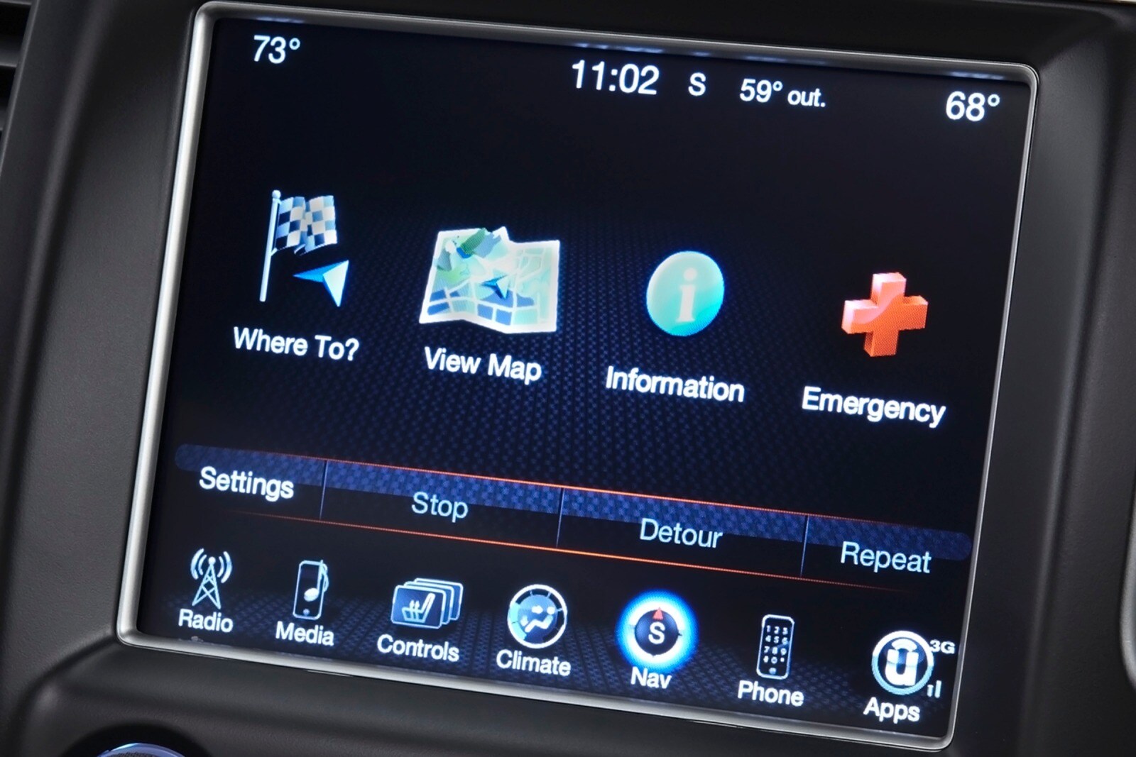 2014 Jeep Grand Cherokee interior CC