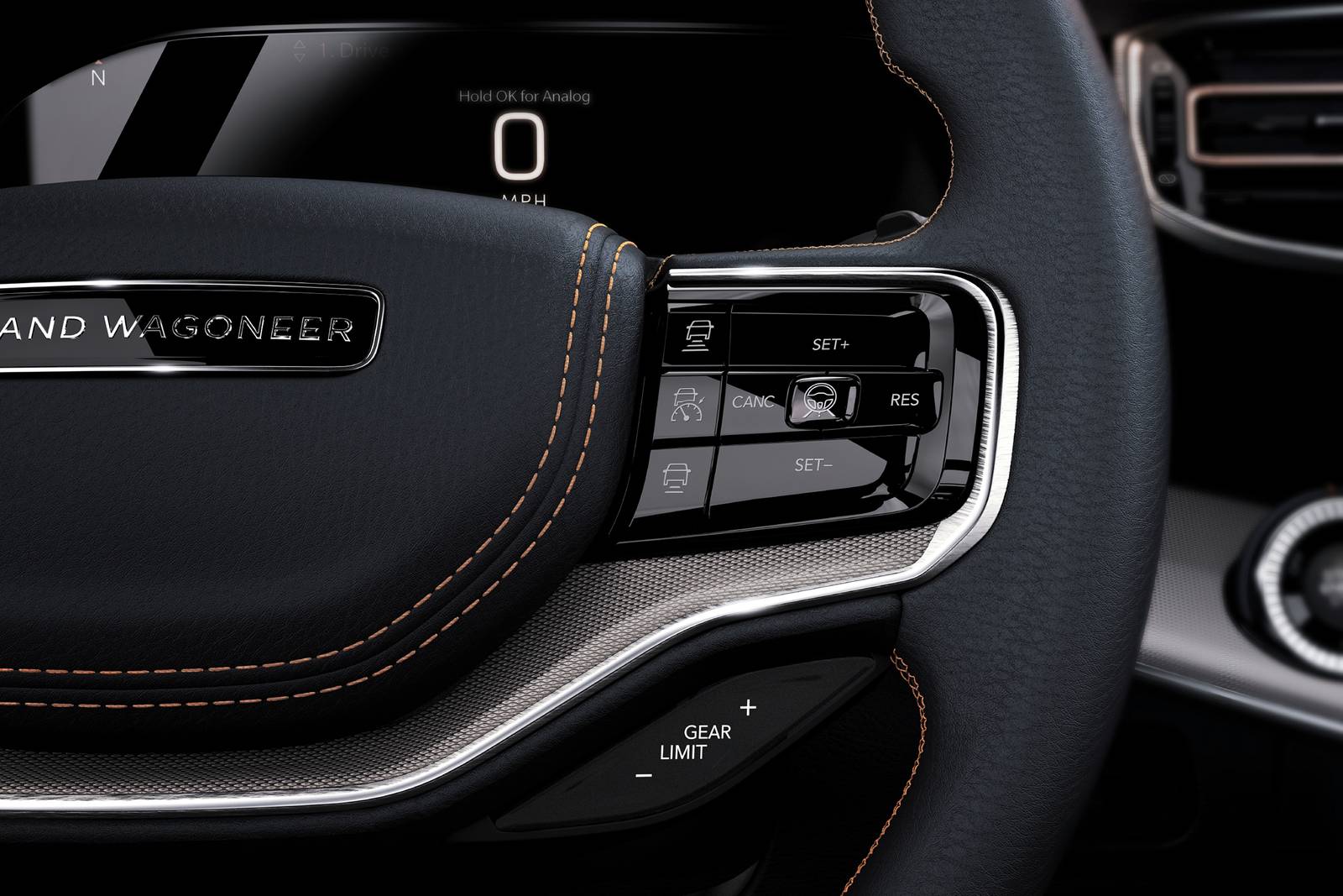 2022 Jeep Grand Wagoneer interior AUXCTRL