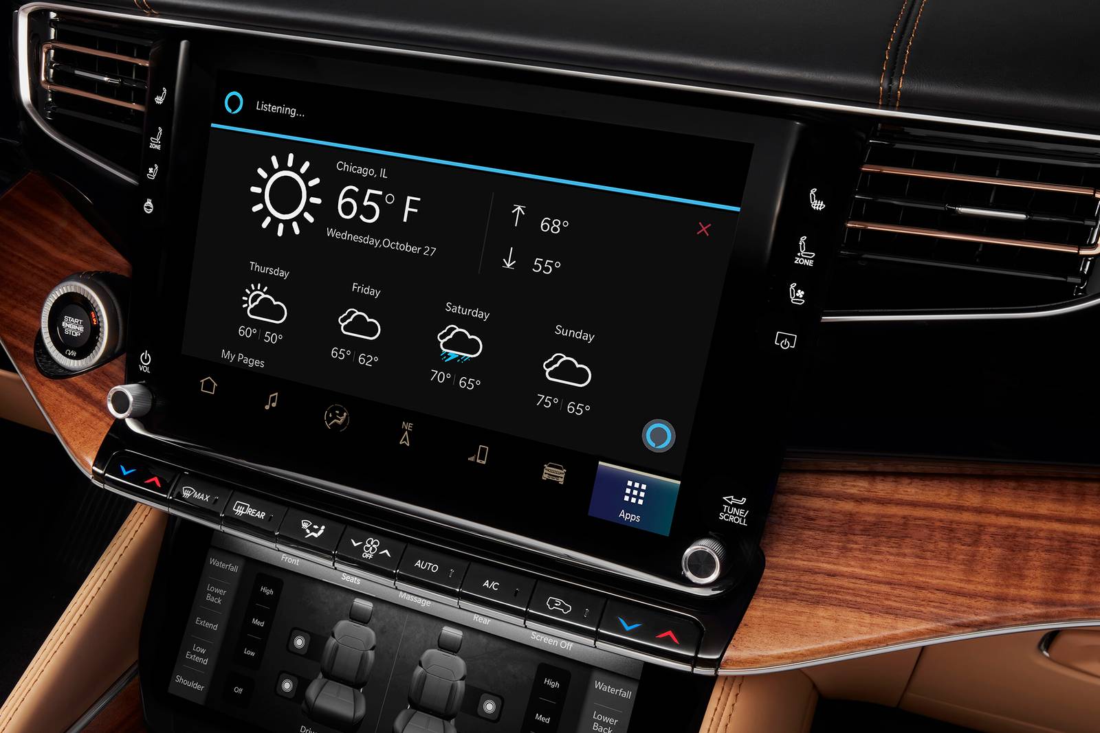 2025 Jeep Grand Wagoneer interior CC