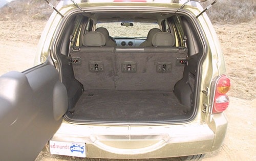 2002 Jeep Liberty interior CARGO