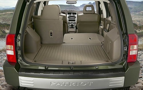 2007 Jeep Patriot interior CARGO