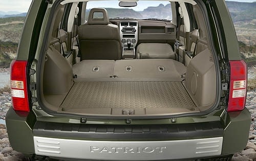 2007 Jeep Patriot interior CARGO