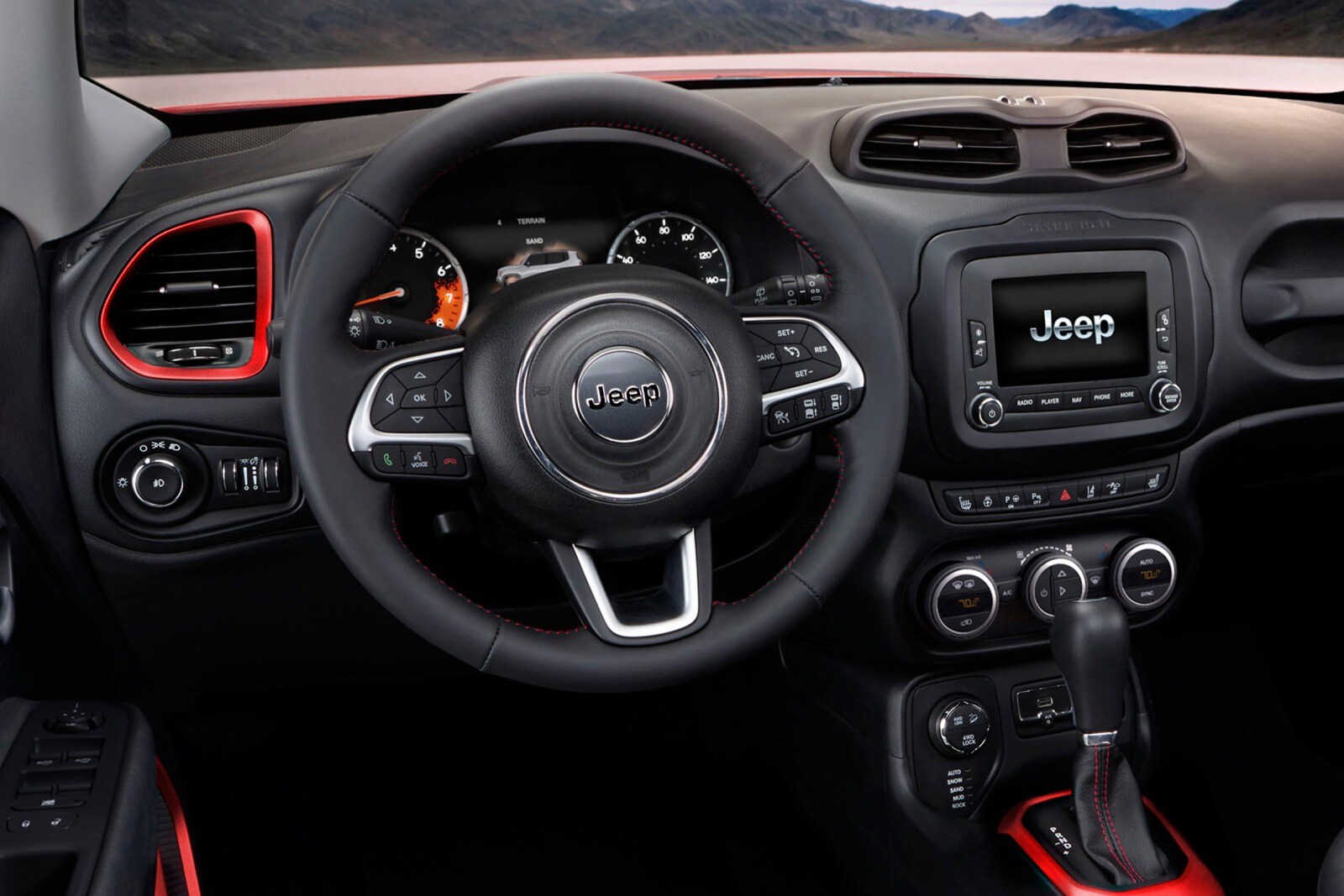 2016 Jeep Renegade interior SWD