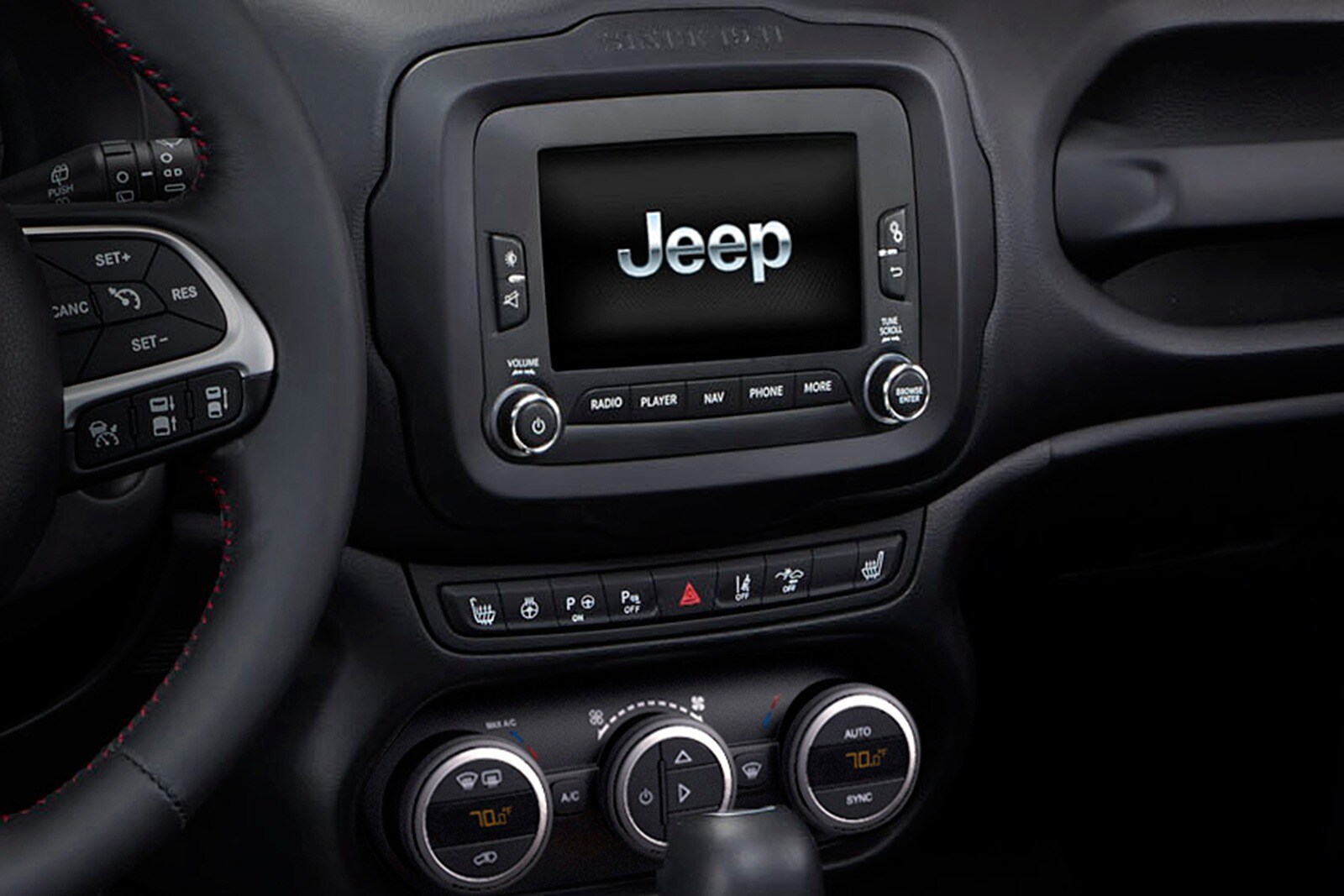 2017 Jeep Renegade interior CC