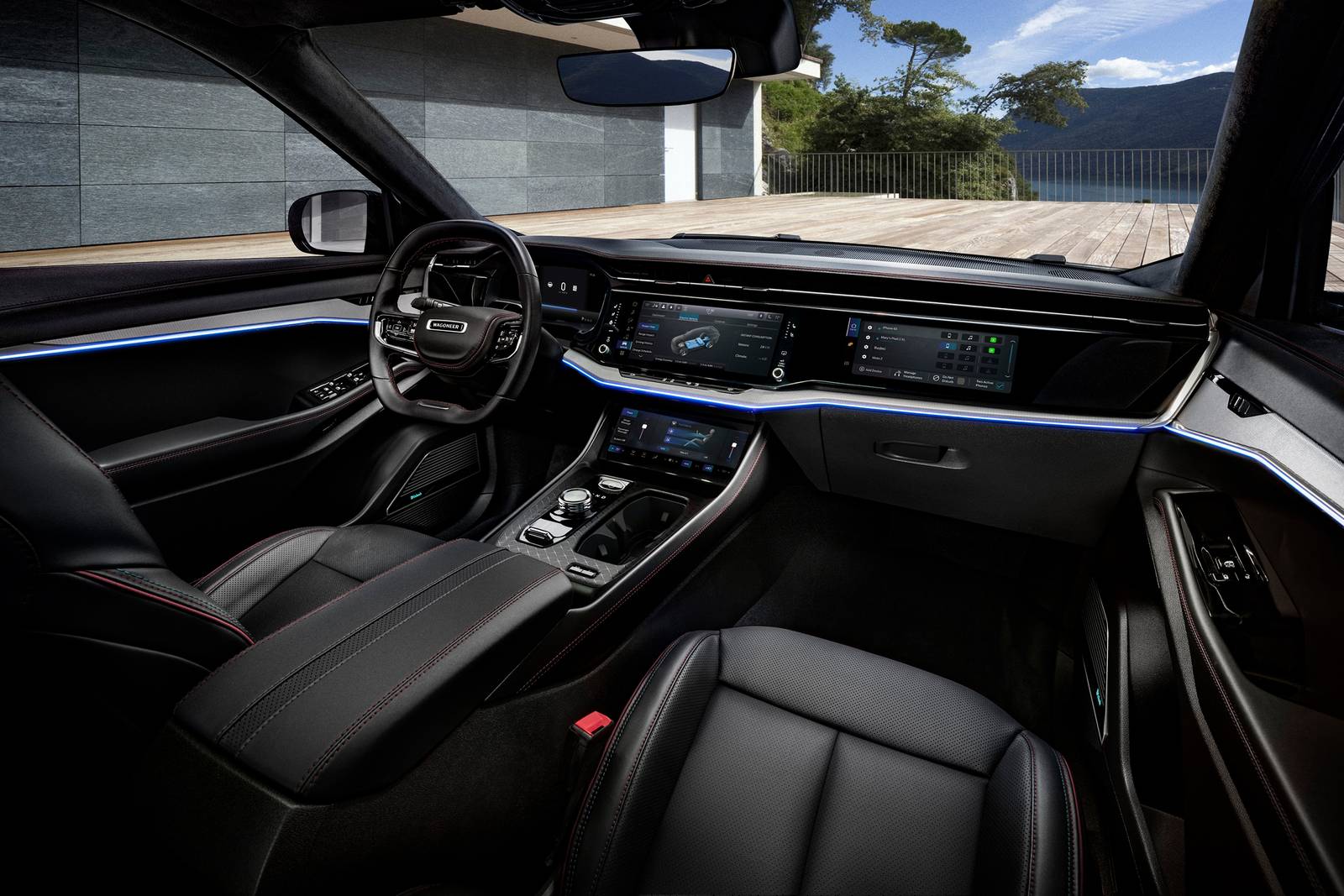 2025 Jeep Wagoneer front safety D