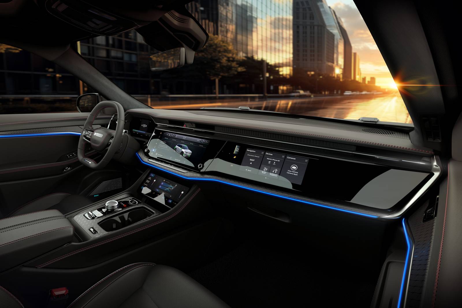 2025 Jeep Wagoneer interior DETAIL