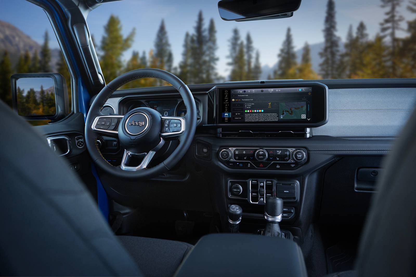 2025 Jeep Wrangler interior SWD