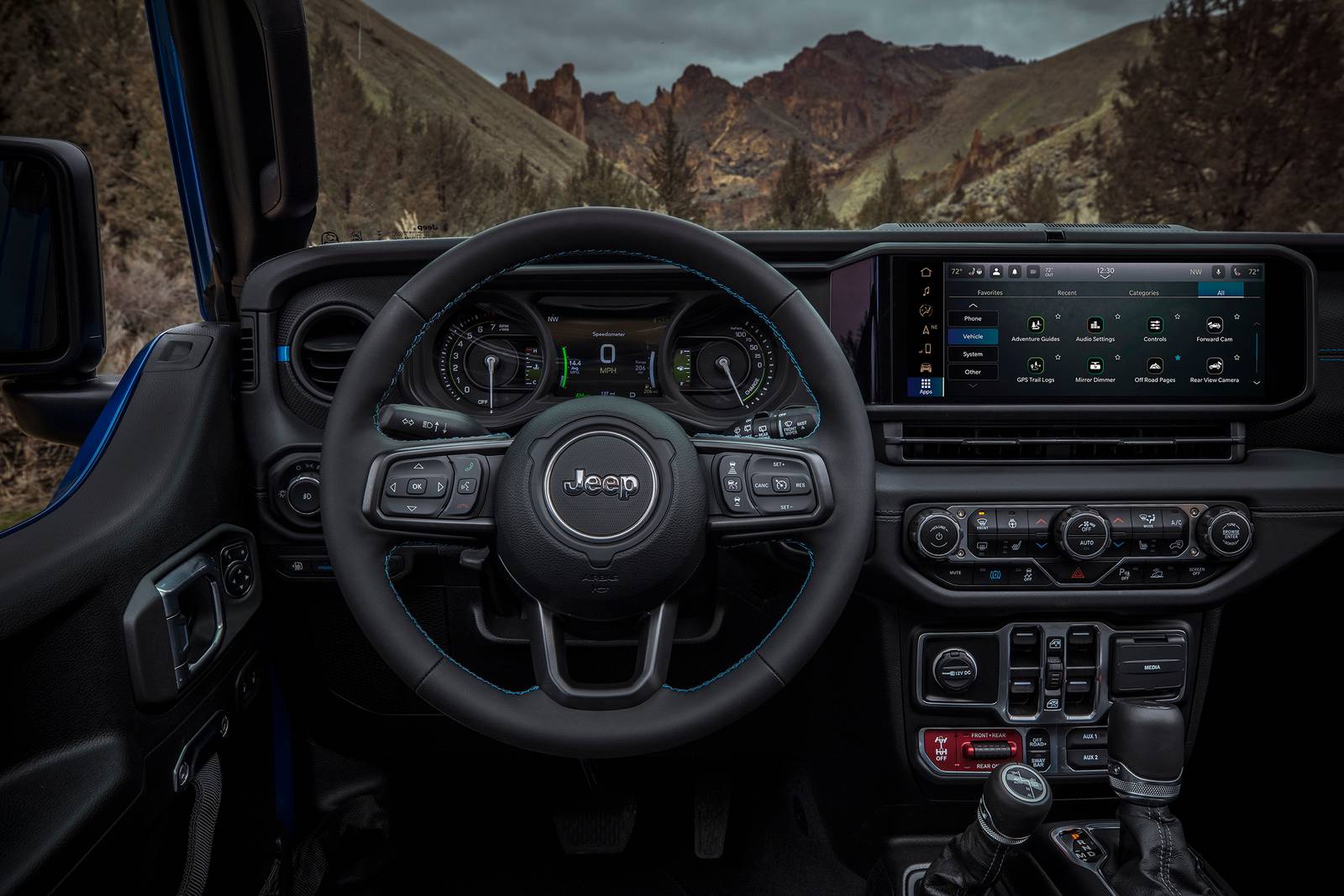 2025 Jeep Wrangler interior SWD