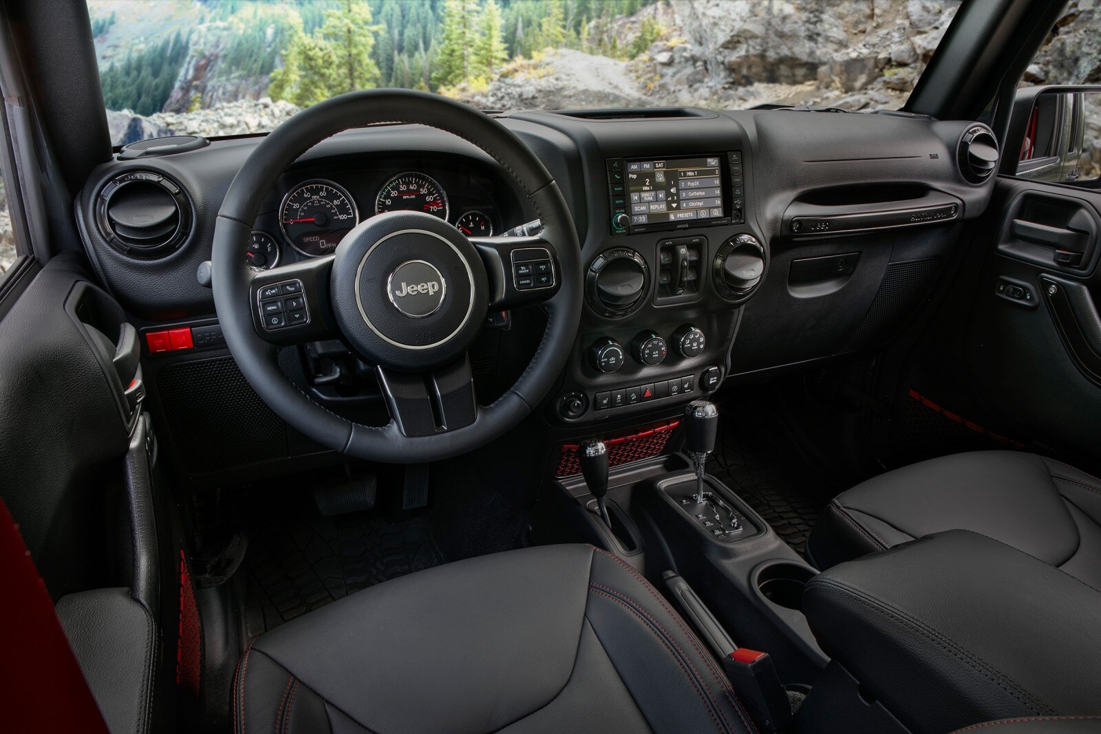 2018 Jeep Wrangler interior SWD