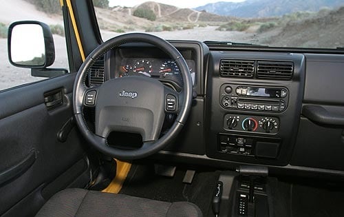 2005 Jeep Wrangler interior I