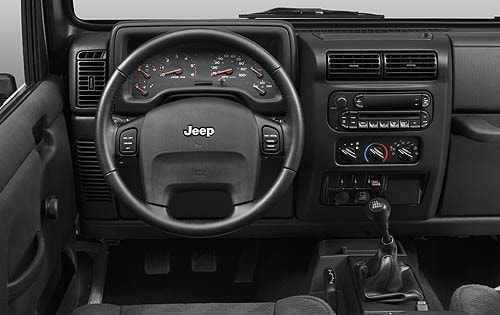 2005 Jeep Wrangler interior I