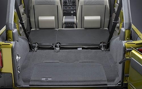2008 Jeep Wrangler front safety CARGO