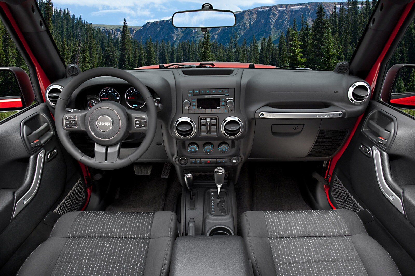 2012 Jeep Wrangler interior D