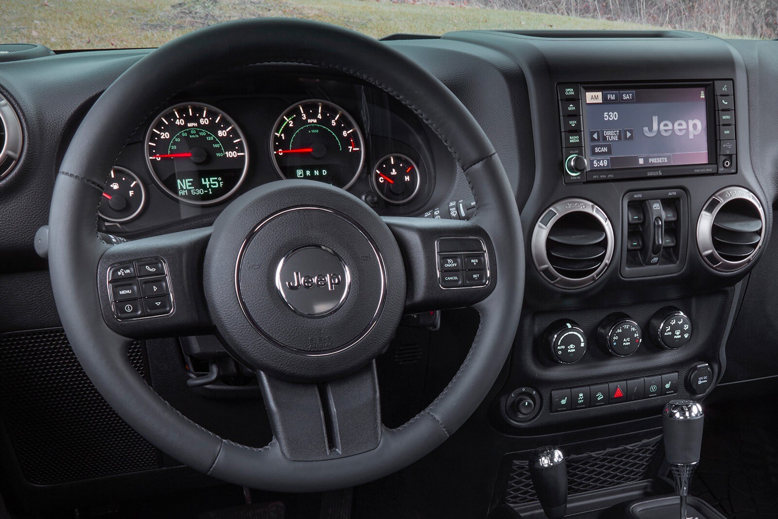 2016 Jeep Wrangler interior SWD