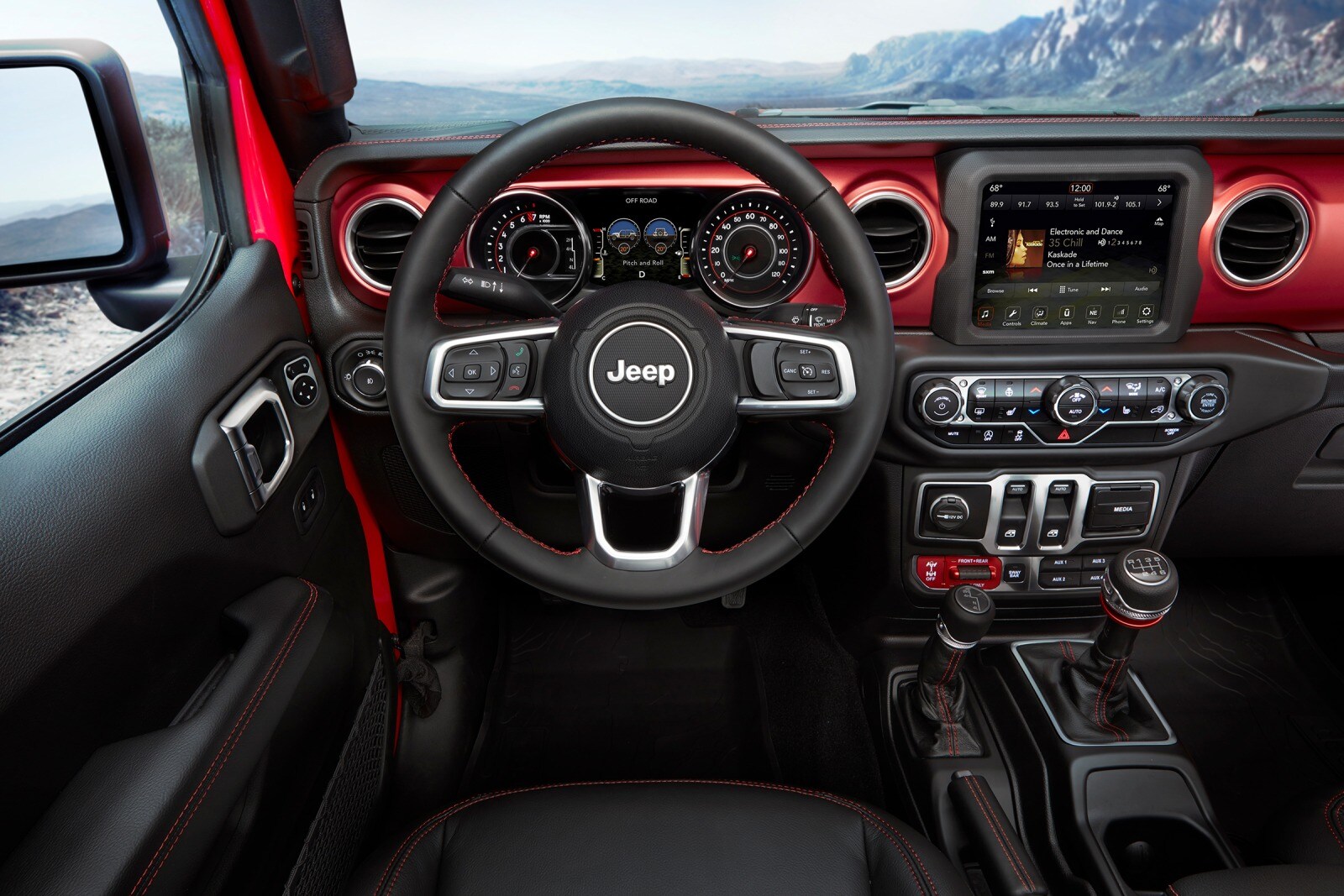 2018 Jeep Wrangler interior SWD
