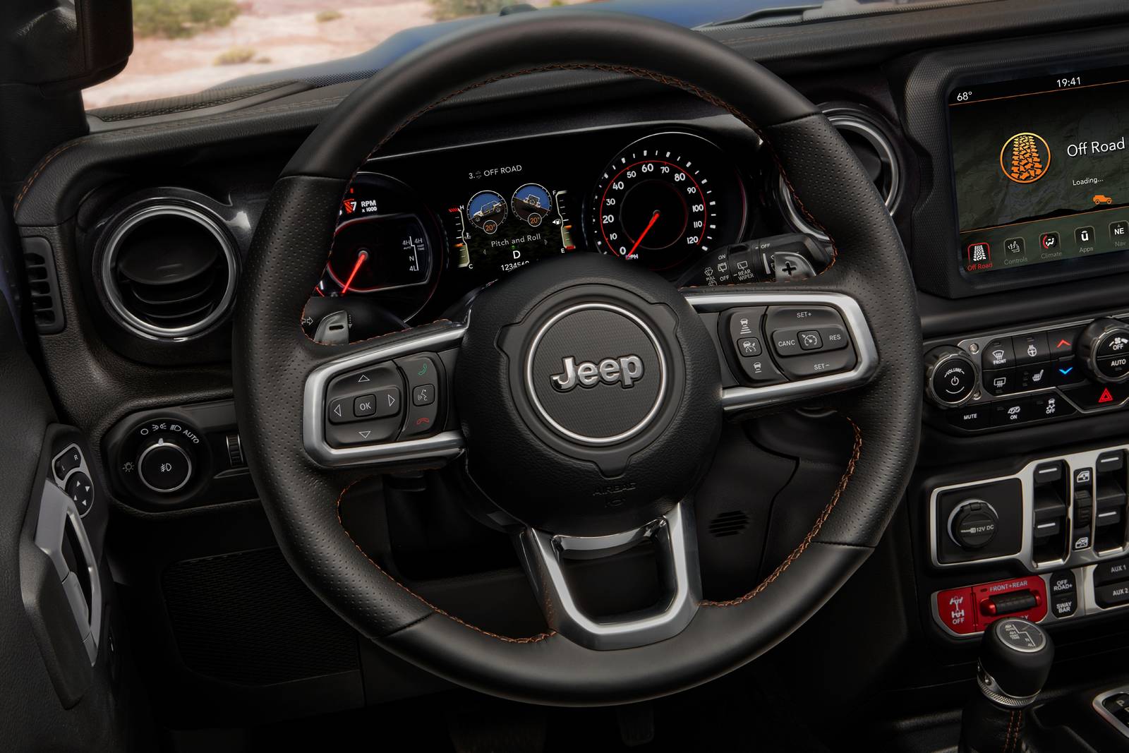 2021 Jeep Wrangler interior SWD
