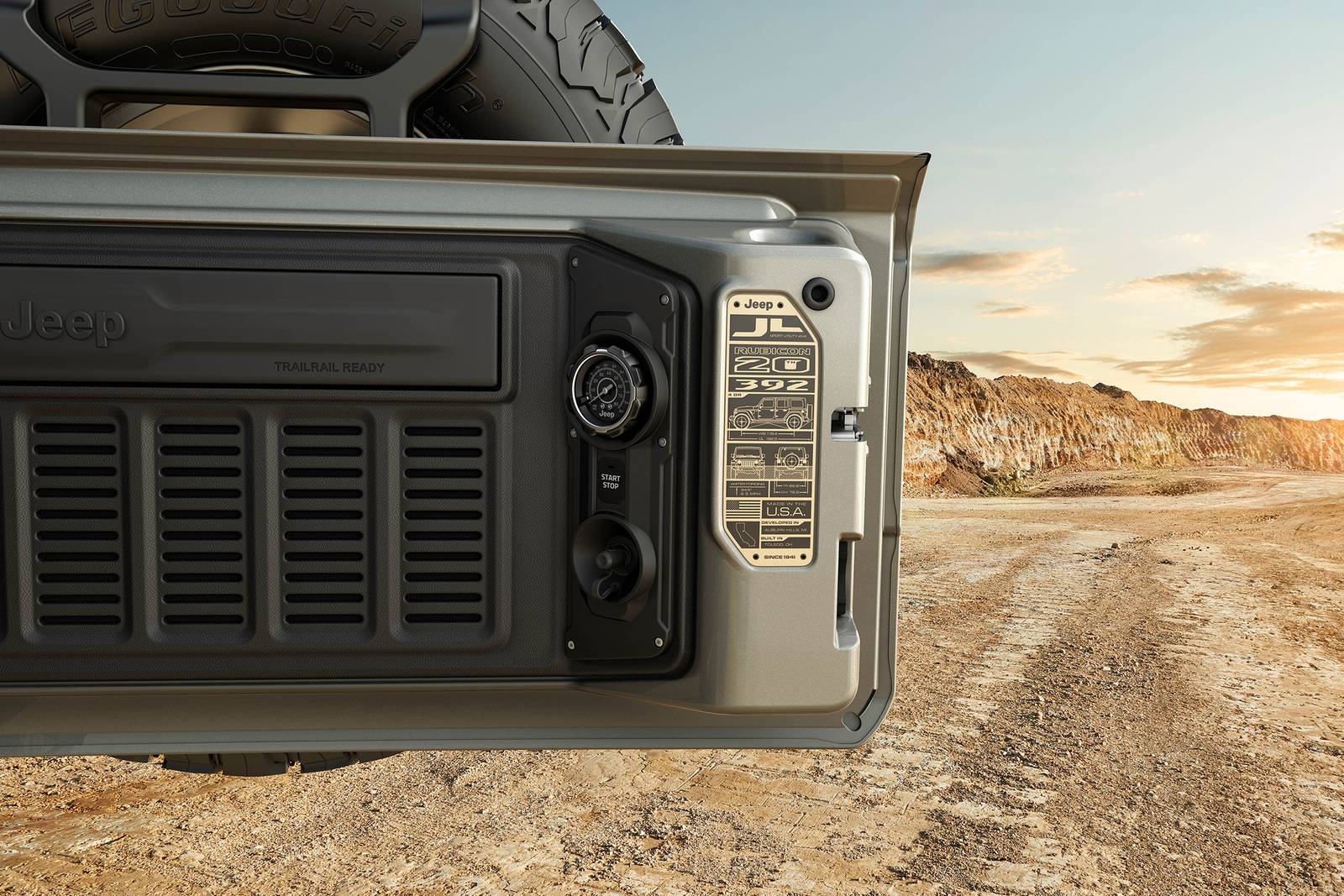 2023 Jeep Wrangler interior DETAIL