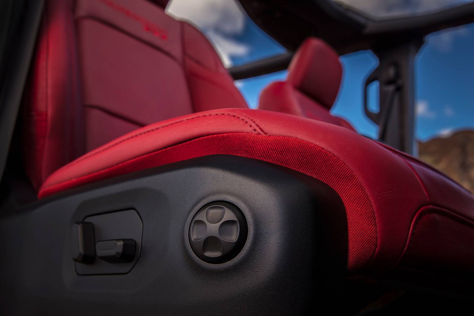 2024 Jeep Wrangler interior DETAIL