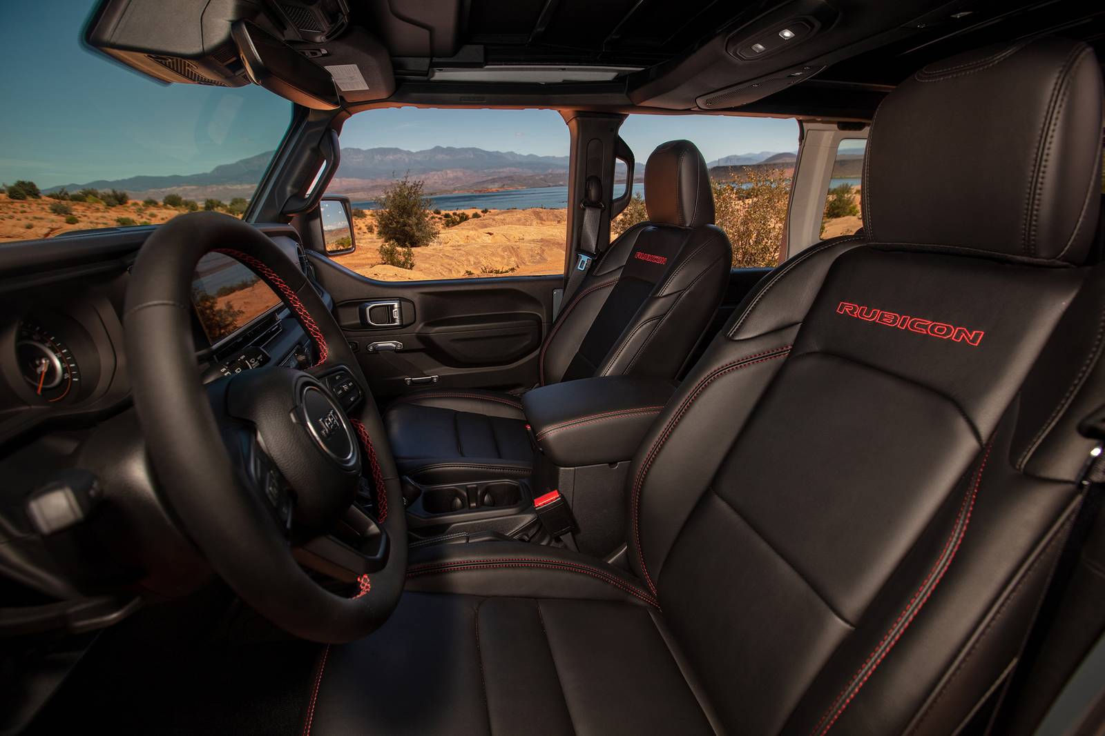 2024 Jeep Wrangler interior DETAIL