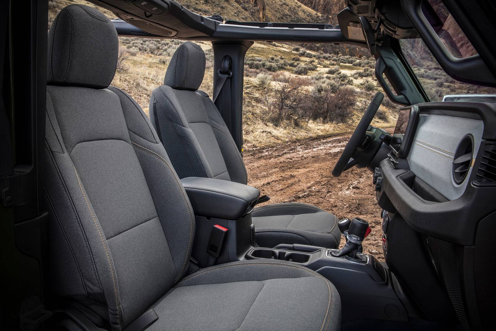 2024 Jeep Wrangler interior DETAIL