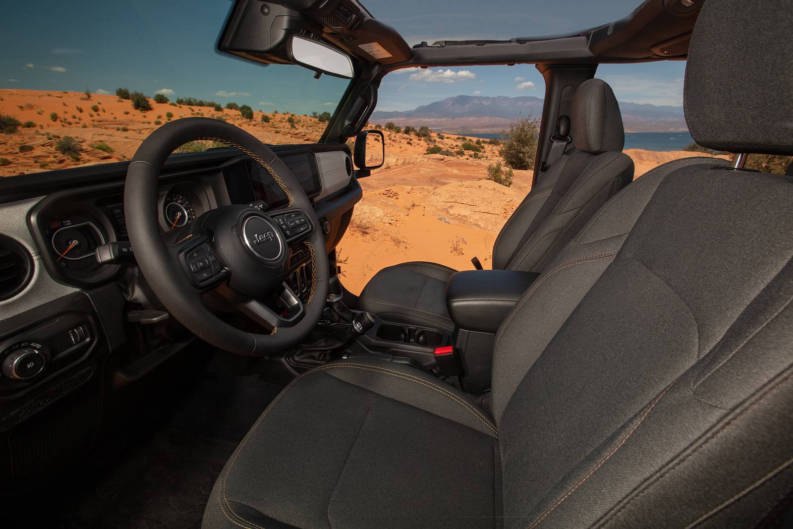 2025 Jeep Wrangler interior DETAIL