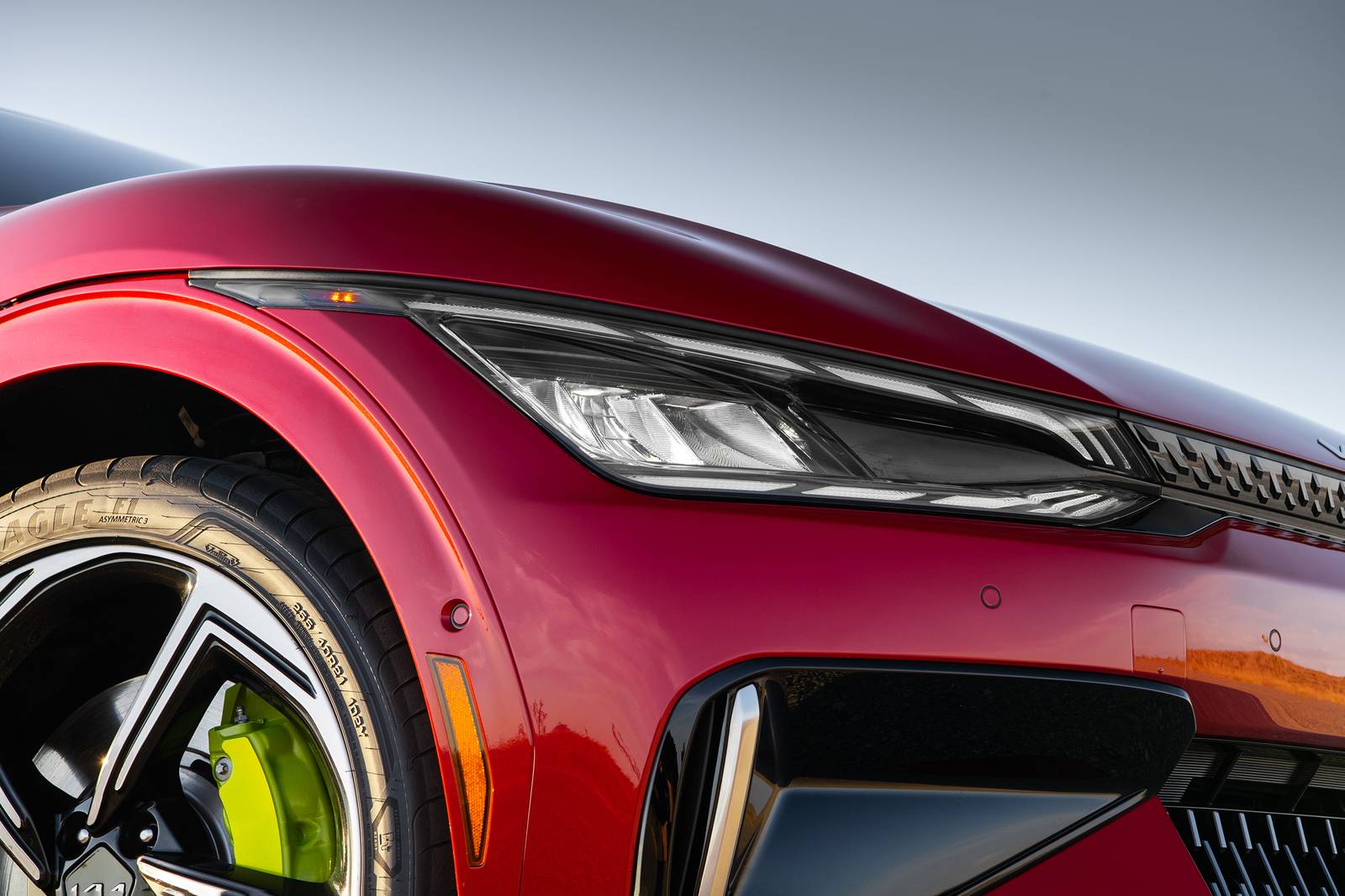 2023 Kia EV6 front safety EDETAIL