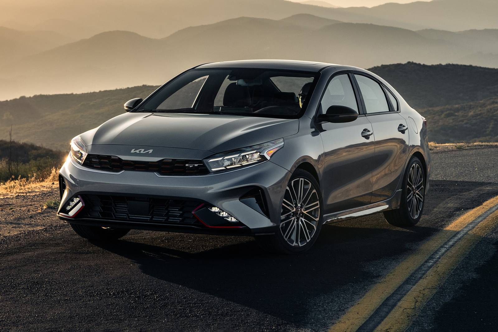 Kia Forte GT Sedan Exterior Shown