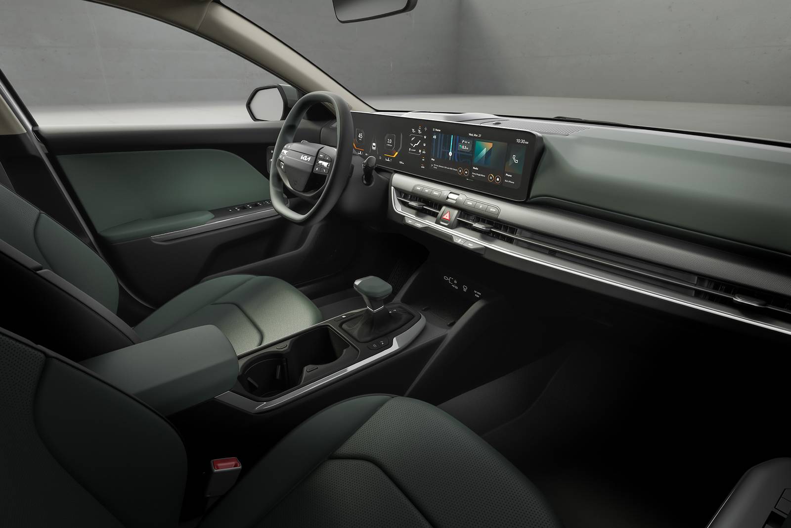 2025 Kia K4 front safety DETAIL