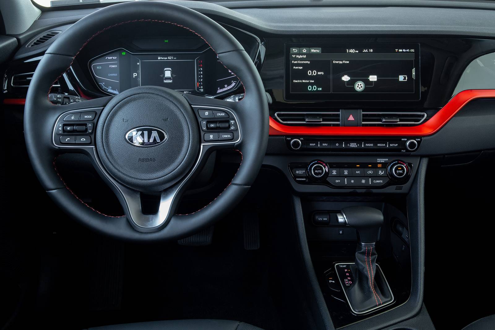 2020 Kia Niro interior SWD