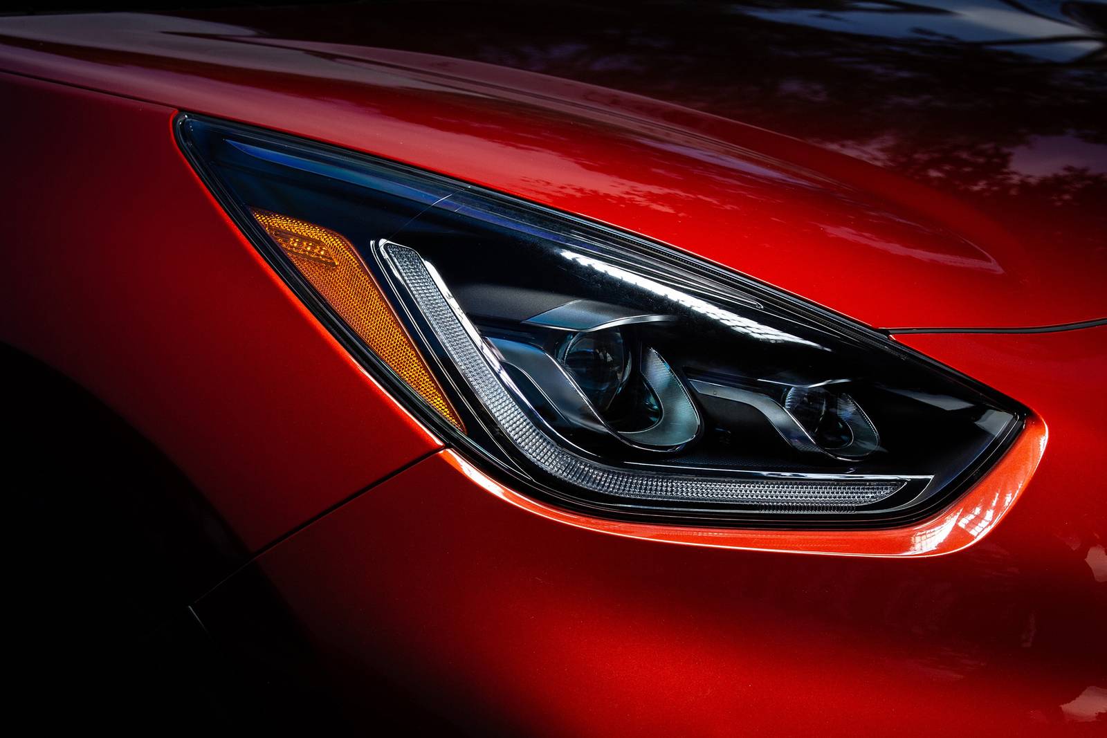 2022 Kia Niro EV front safety EDETAIL