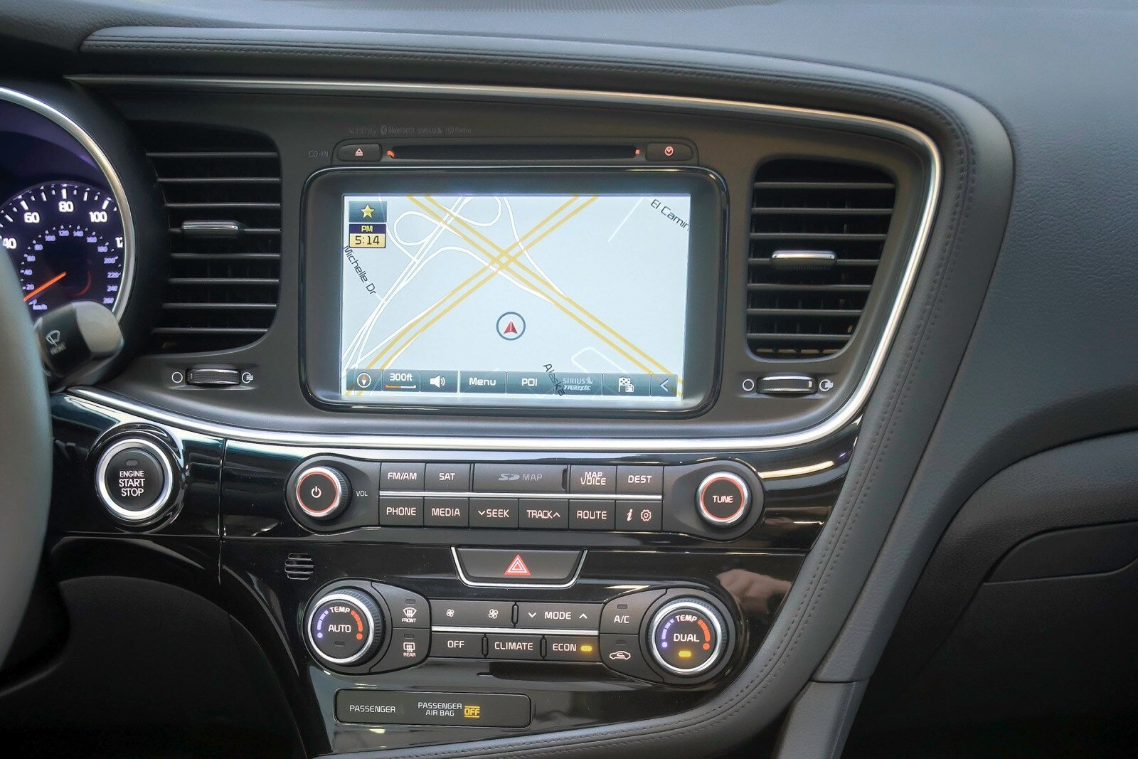 2015 Kia Optima interior NAVSYS
