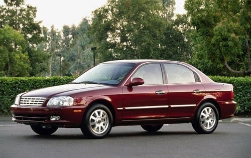 2002 Kia Optima EX 4dr Sedan Shown