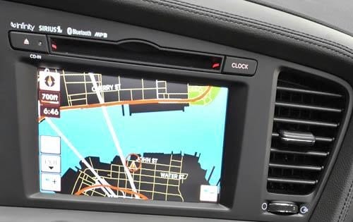 2011 Kia Optima interior CC